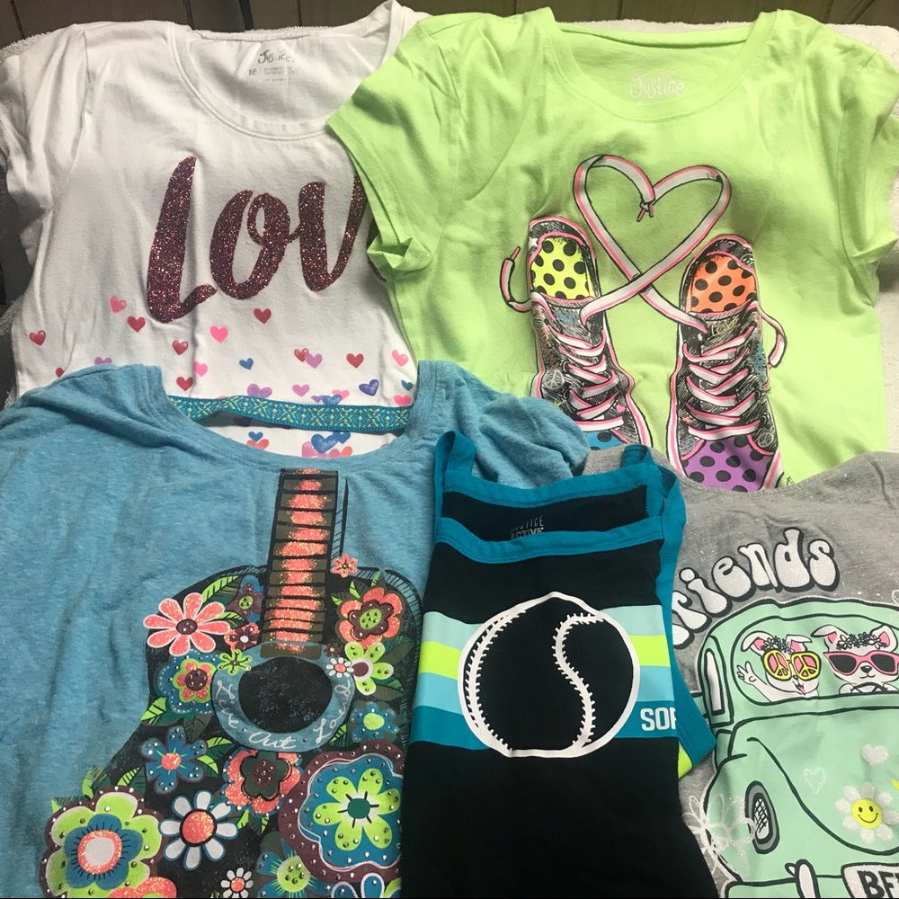 Justice Girls Shirts